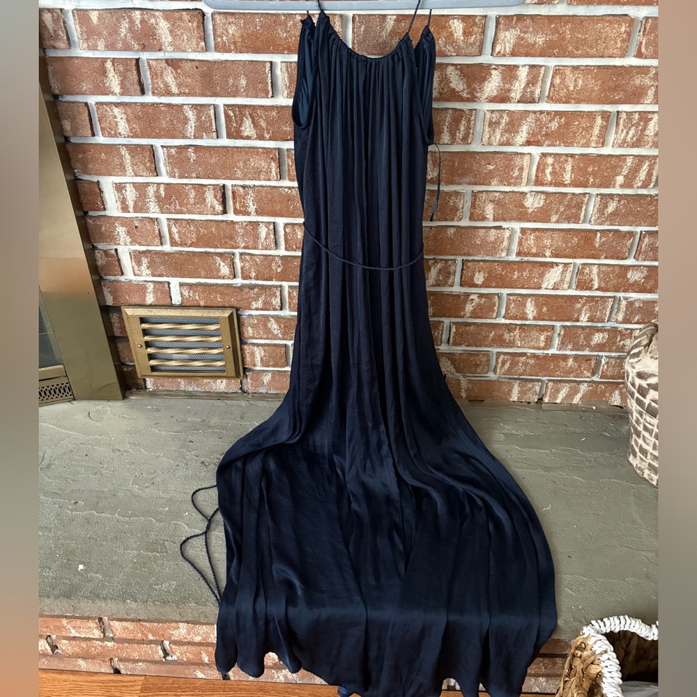 Abercrombie & Fitch Dark Blue Maxi Dress